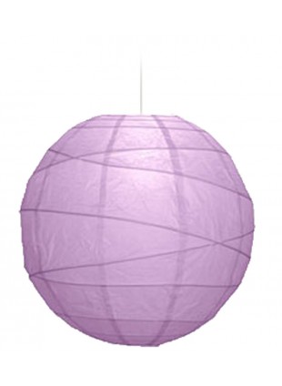Χάρτινο Φωτιστικό Μπάλα "Akari" Lamp - Φ-40cm - Μωβ