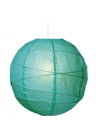 Χάρτινο Φωτιστικό Μπάλα "Akari" Lamp - Φ-40cm - Πετρόλ