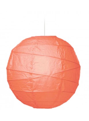 Χάρτινο Φωτιστικό Μπάλα "Akari" Lamp - Φ-40cm -  Ροδί