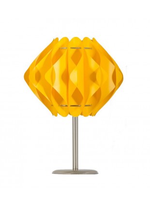 Κίτρινο επιτραπέζιο φωτιστικό Saporo S2 βάση 20 cm