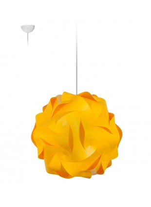 Κρεμαστό Μοντέρνο Φωτιστικό Οροφής Flower S - Κίτρινο