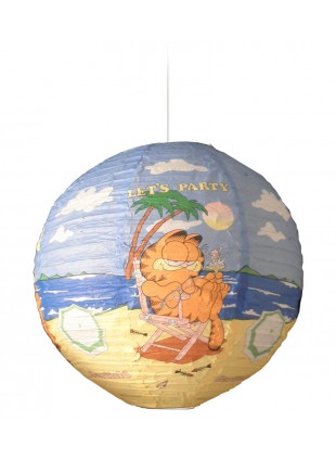 Χάρτινο Παιδικό Φωτιστικό Παραλία Cartoon Φ-40cm