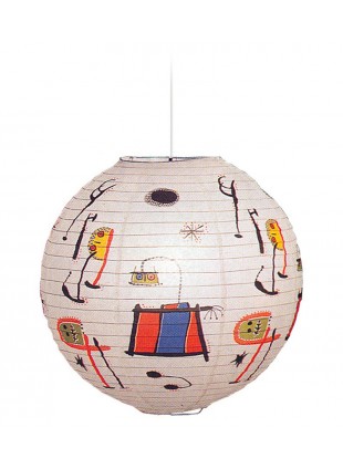 Χάρτινο Φωτιστικό Μπάλα Joan Miro Φ-40cm