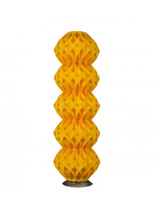 Κίτρινο πεντάφωτο φωτιστικό δαπέδου Nova M2