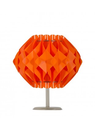 Πορτοκαλί επιτραπέζιο φωτιστικό Nova S2 βάση 10 cm