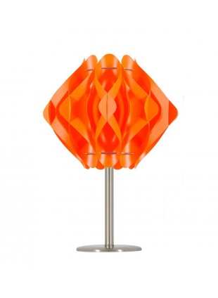 Πορτοκαλί επιτραπέζιο φωτιστικό Ravena S1 βάση 20 cm
