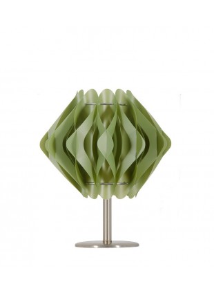 Πράσινο επιτραπέζιο φωτιστικό Ravena S1 βάση 10 cm