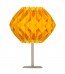 Κίτρινο επιτραπέζιο φωτιστικό Nova S2 με βάση 20 cm