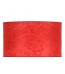 Κόκκινο Επιτραπέζιο Αμπαζούρ Κυλινδρικό από Ριζόχαρτο Δ-45cm Y-23cm