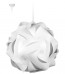 Λευκό φωτιστικό οροφής Flower L