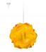 Κίτρινο κρεμαστό φωτιστικό οροφής Flower S