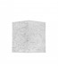 Λευκό Επιτραπέζιο Αμπαζούρ Τετράγωνο από Ριζόχαρτο Υ14cm