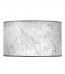 Λευκό Επιτραπέζιο Αμπαζούρ Κυλινδρικό από Ριζόχαρτο Δ-45cm Y-23cm