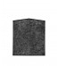 Μαύρο Τετράγωνο αμπαζούρ από χειροποίητο ριζόχαρτο