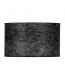 Μαύρο Κρεμαστό Κυλινδρικό Αμπαζούρ από Ριζόχαρτο Δ-40cm