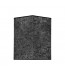 Μαύρο Κρεμαστό Αμπαζούρ Τετράγωνο από Ριζόχαρτο Υ-40