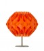 Πορτοκαλί επιτραπέζιο φωτιστικό Nova S2 βάση 10 cm